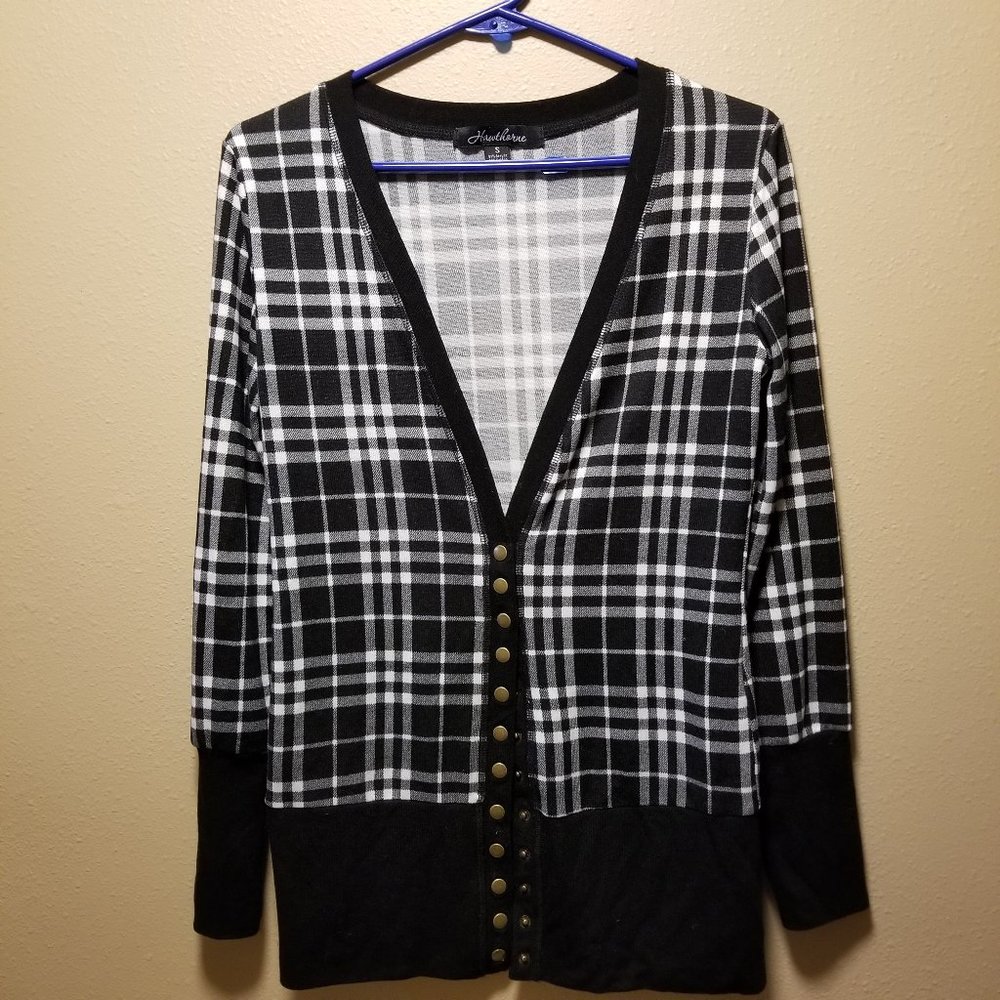 COPY - Women's Plaid Cardigan Sweater